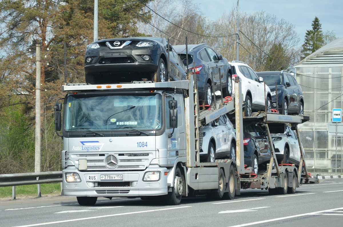 Московская область, № 1084 — Mercedes-Benz Actros ('2003) 1836