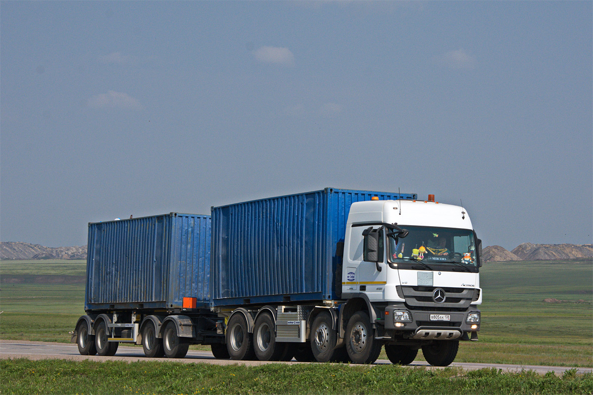 Иркутская область, № В 805 АК 138 — Mercedes-Benz Actros ('2009)