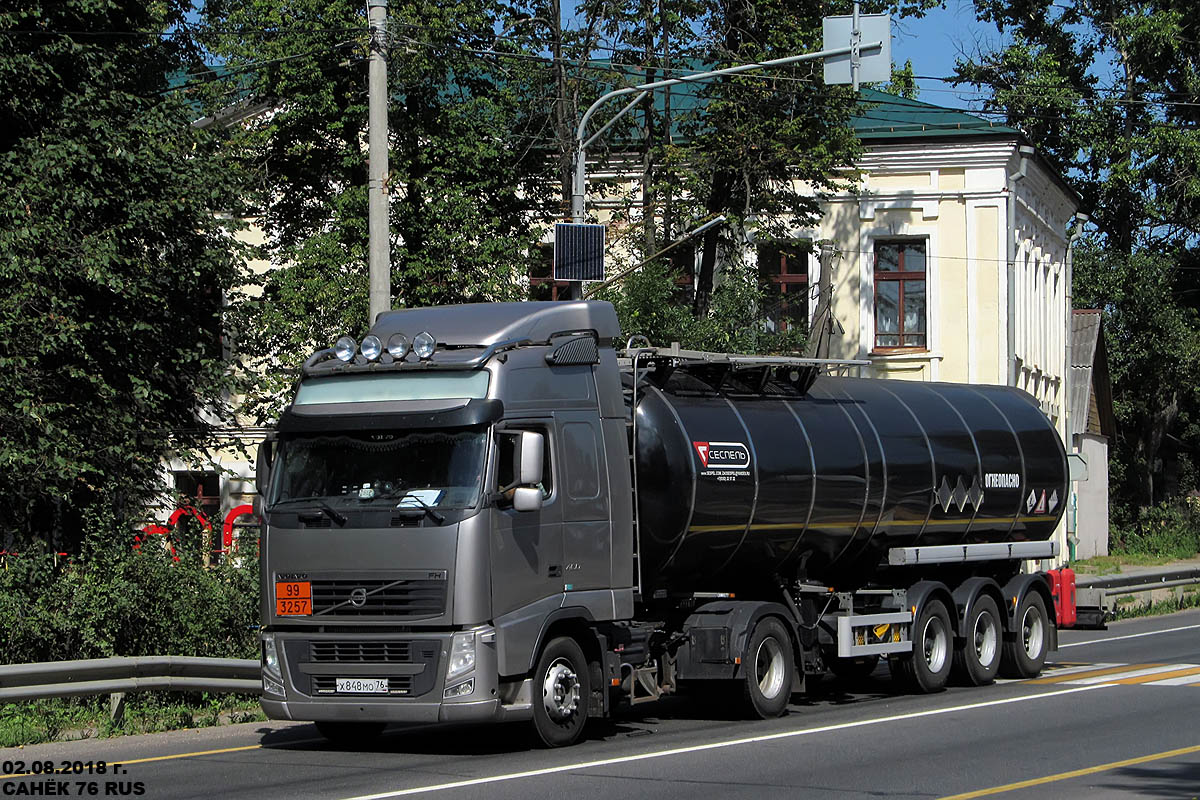 Ярославская область, № Х 848 МО 76 — Volvo ('2008) FH.460 [X9P]