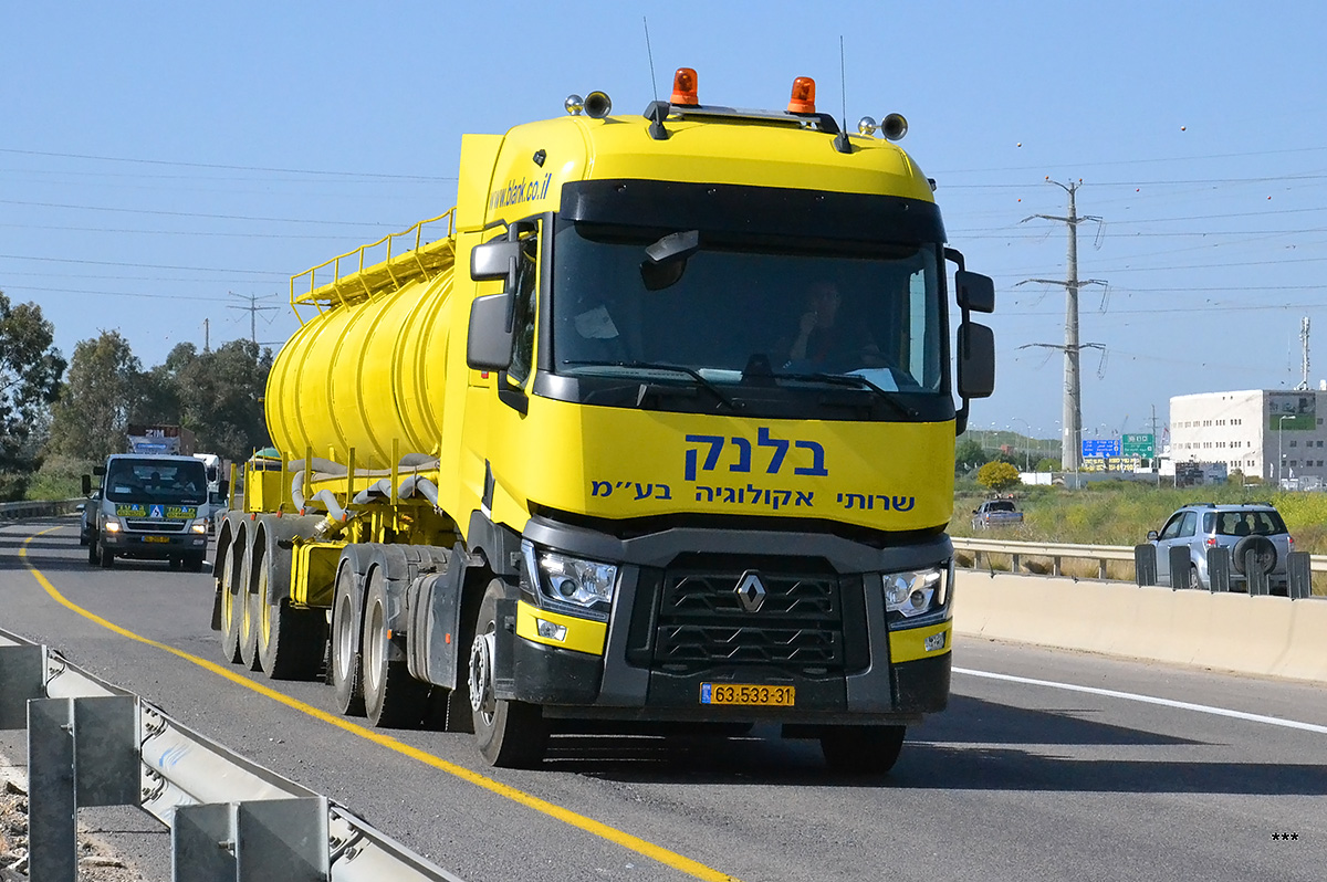 Израиль, № 63-533-31 — Renault T-Series ('2013)