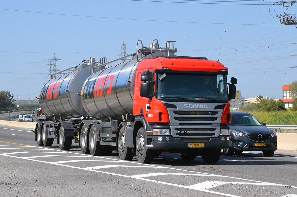 Израиль, № 15-931-58 — Scania ('2011) P410