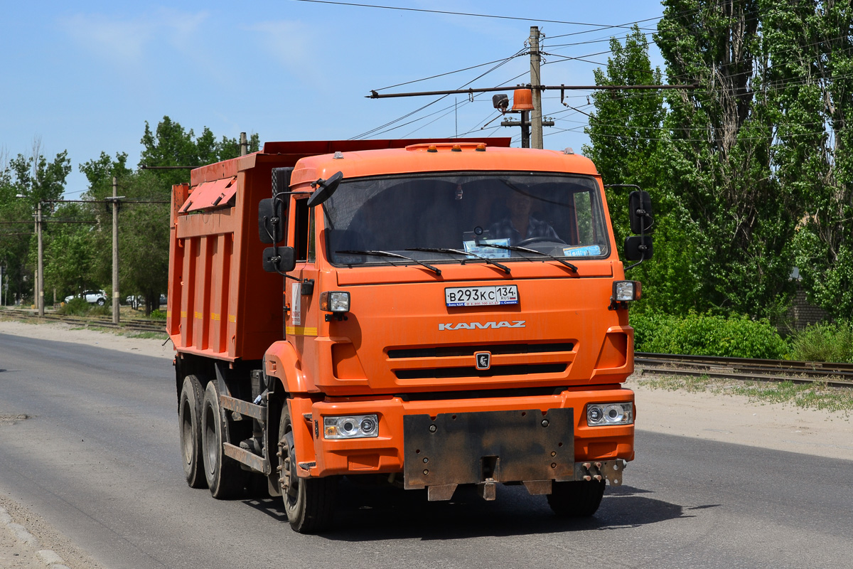 Волгоградская область, № В 293 КС 134 — КамАЗ-65115-A4