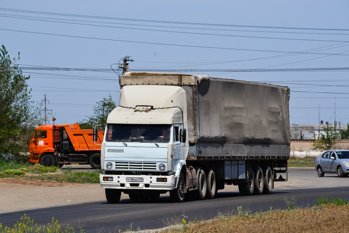 Волгоградская область, № У 184 ОТ 34 — КамАЗ-5410