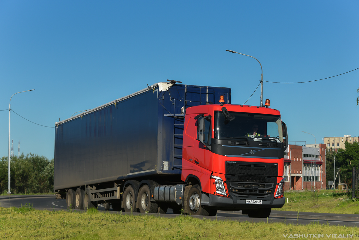 Архангельская область, № М 665 ОС 29 — Volvo ('2012) FH.420 [X9P]