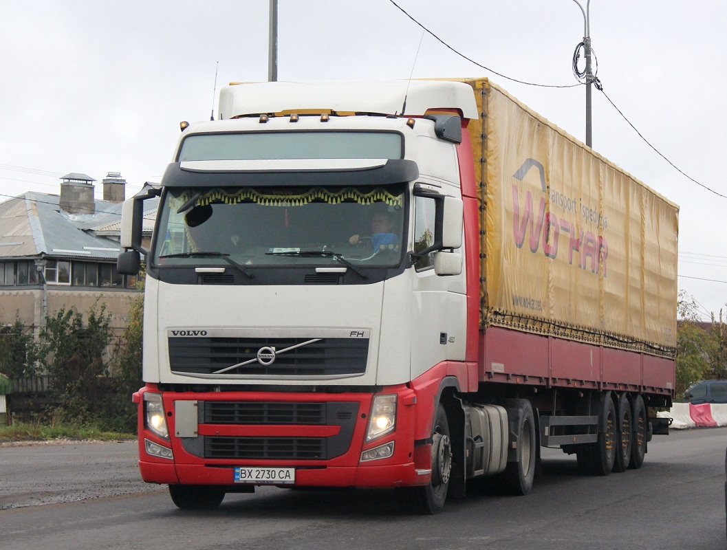 Хмельницкая область, № ВХ 2730 СА — Volvo ('2008) FH.460