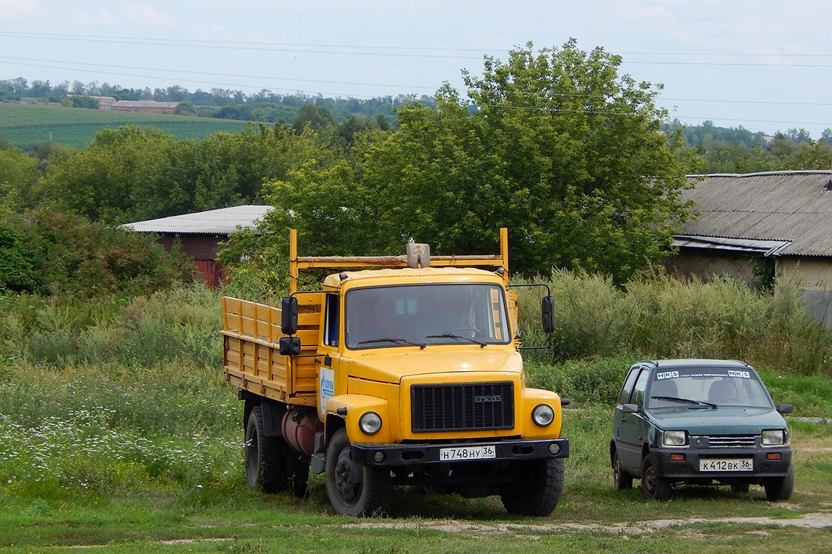 Воронежская область, № Н 748 НУ 36 — ГАЗ-3307