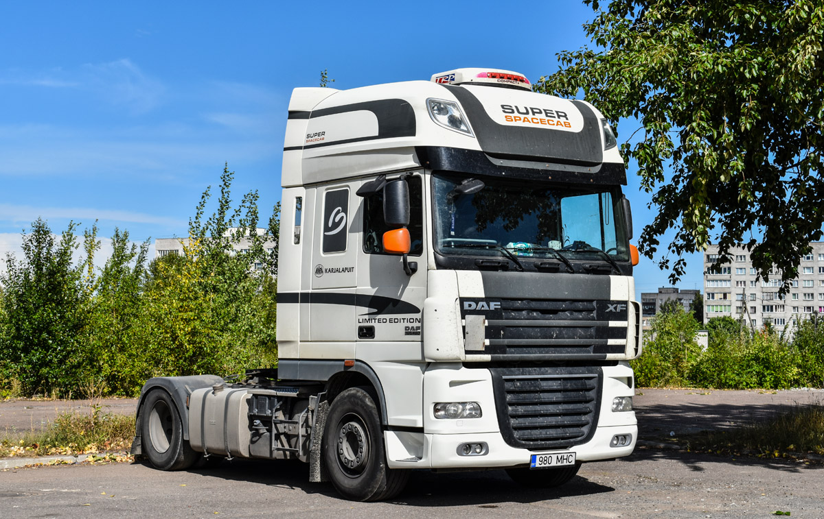 Эстония, № 980 MHC — DAF XF105 FT