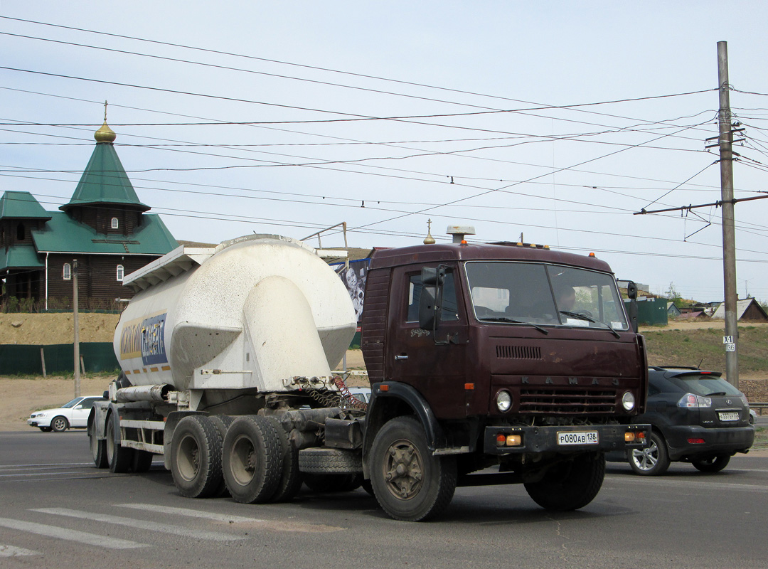 Бурятия, № Р 080 АВ 138 — КамАЗ-54112