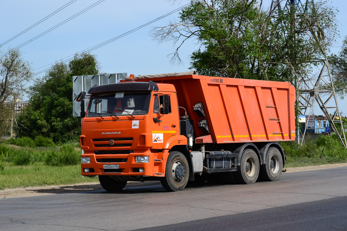 Волгоградская область, № В 453 ХО 134 — КамАЗ-6520-43