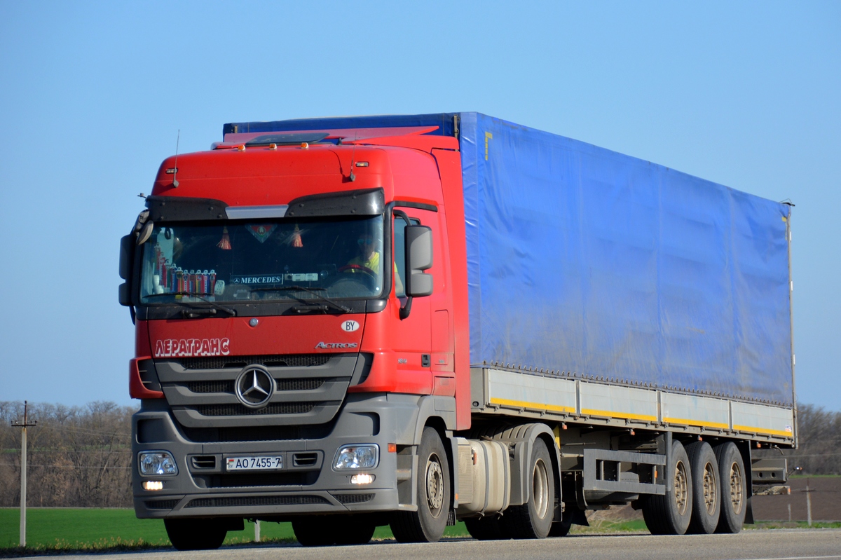 Минск, № АО 7455-7 — Mercedes-Benz Actros ('2009) 1841