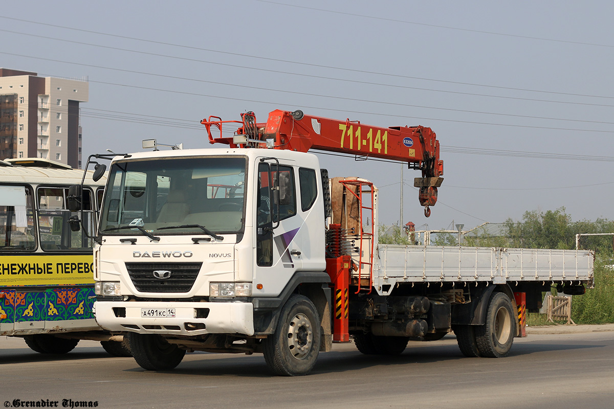 Саха (Якутия), № А 491 КС 14 — Daewoo Novus