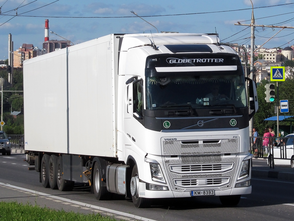 Латвия, № KM-8393 — Volvo ('2012) FH.500