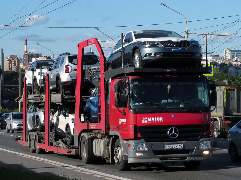 Московская область, № Е 443 ОХ 190 — Mercedes-Benz Actros ('2003) 1836