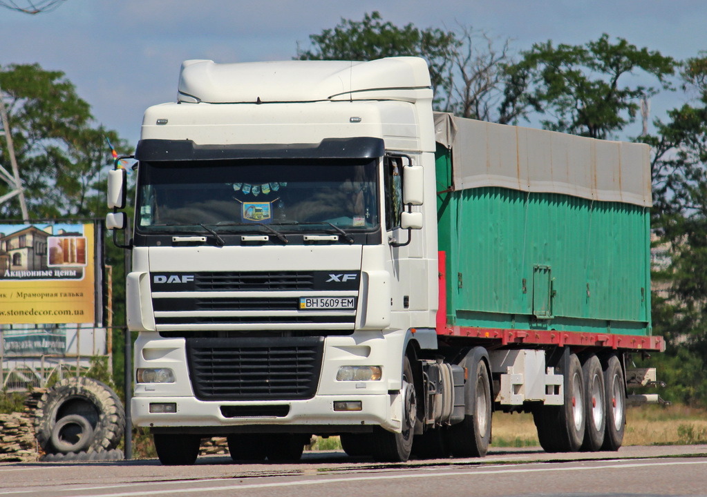 Одесская область, № ВН 5609 ЕМ — DAF XF95 FT