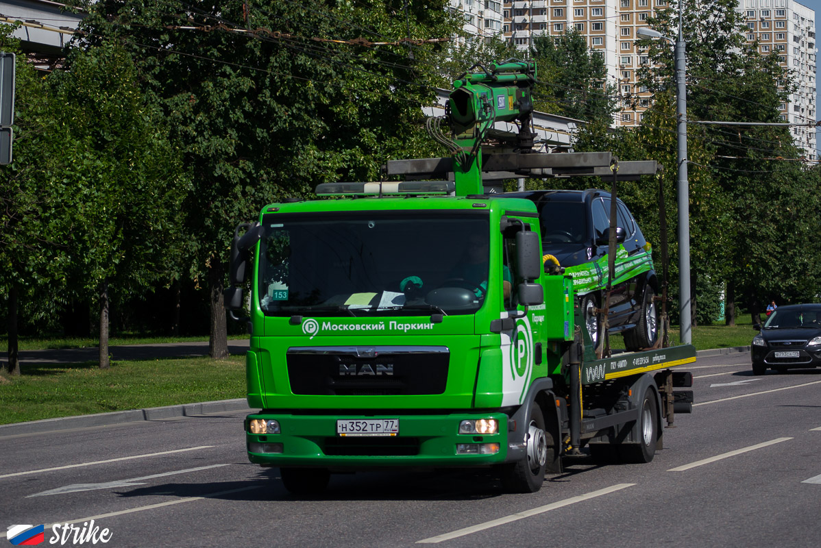 Москва, № 0153 — MAN TGL 12.180