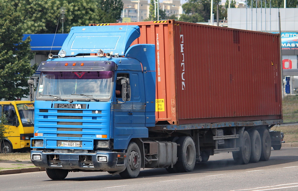 Одесская область, № ВН 8001 ВК — Scania (III) (общая модель)