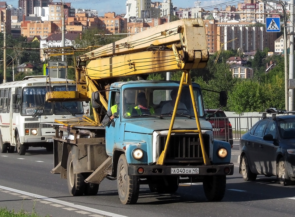 Калужская область, № А 040 ОА 40 — ГАЗ-3307