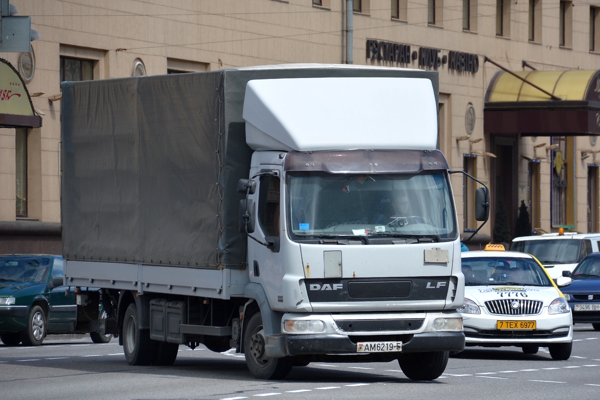 Минская область, № АМ 6219-5 — DAF LF (общая модель)