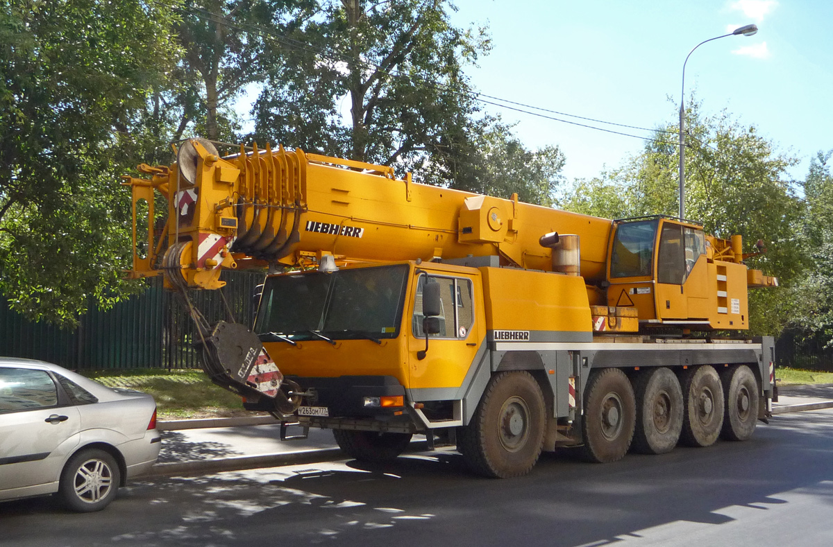 Москва, № У 263 ОМ 777 — Liebherr (общая модель)