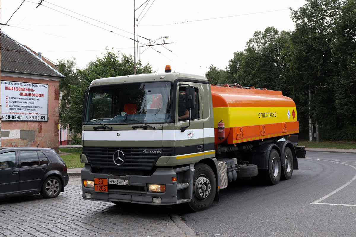 Калининградская область, № М 963 НУ 39 — Mercedes-Benz Actros ('1997) 2640