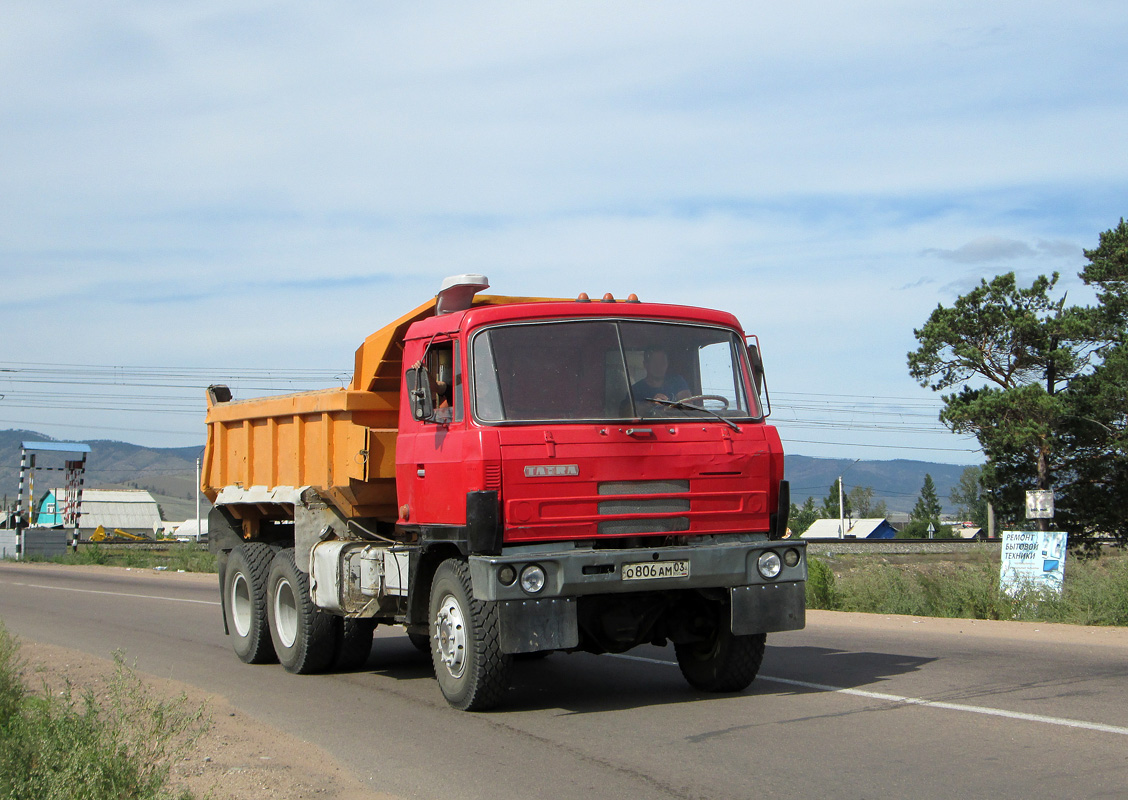 Бурятия, № О 806 АМ 03 — Tatra 815 S1