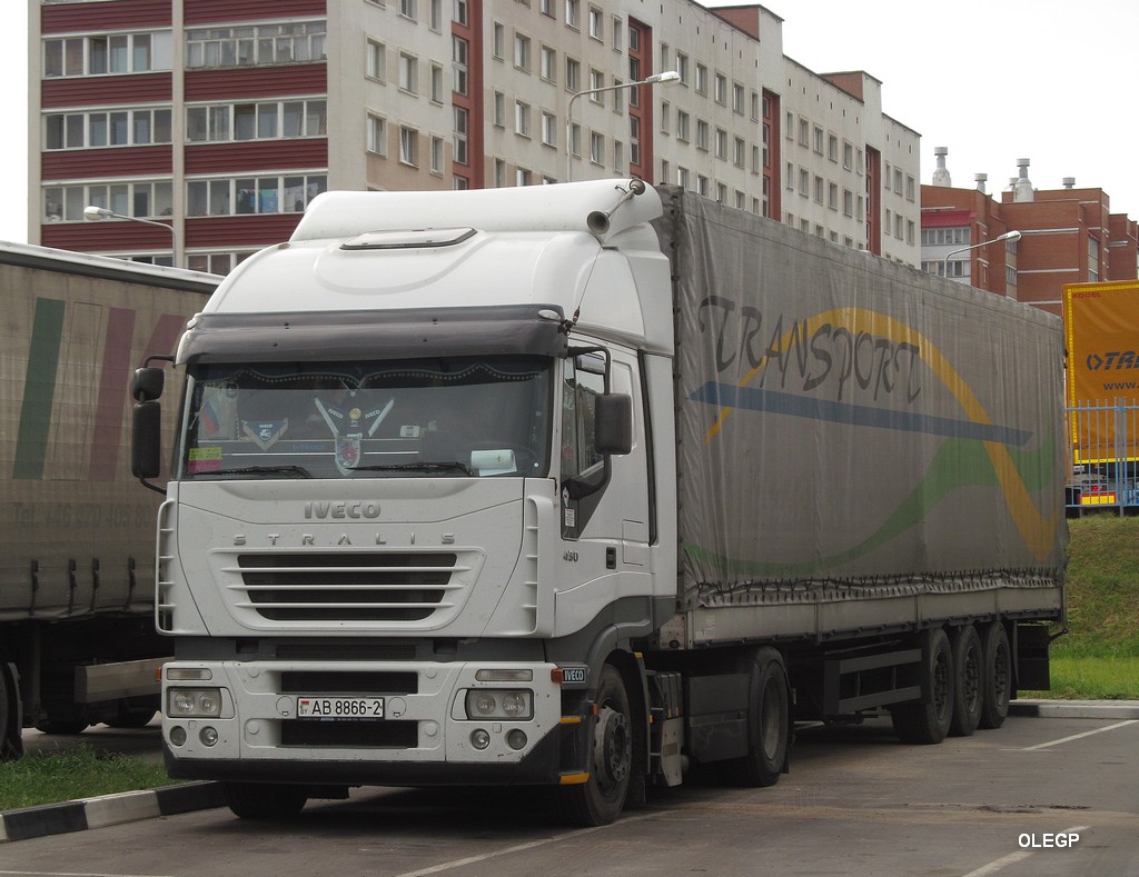 Витебская область, № АВ 8866-2 — IVECO Stralis ('2002) 450