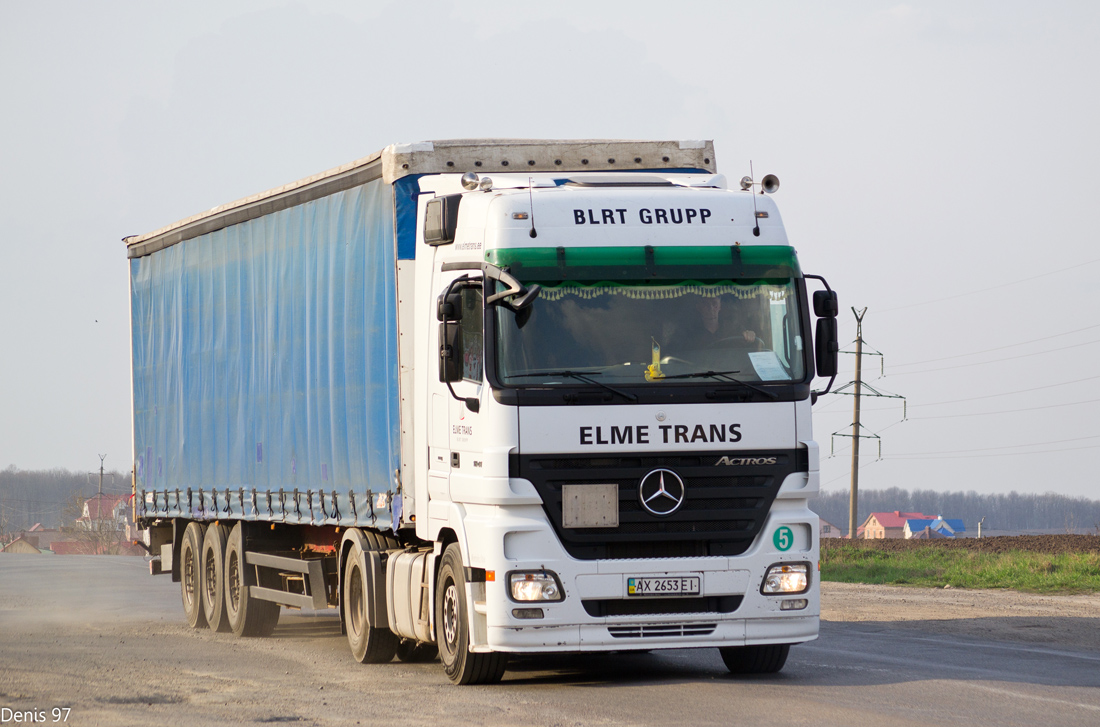 Харьковская область, № АХ 2653 ЕІ — Mercedes-Benz Actros ('2003) 1841