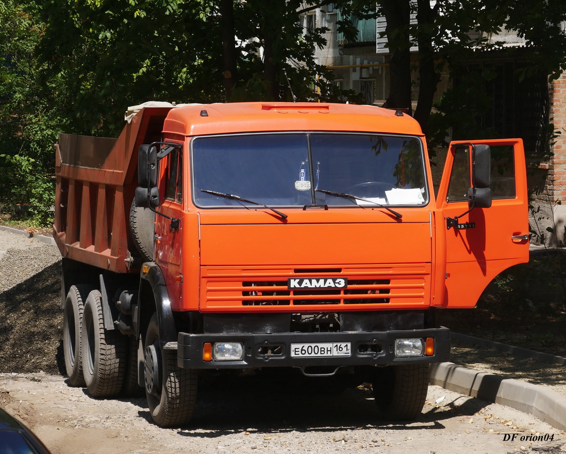 Ростовская область, № Е 600 ВН 161 — КамАЗ-55111-15 [55111R]