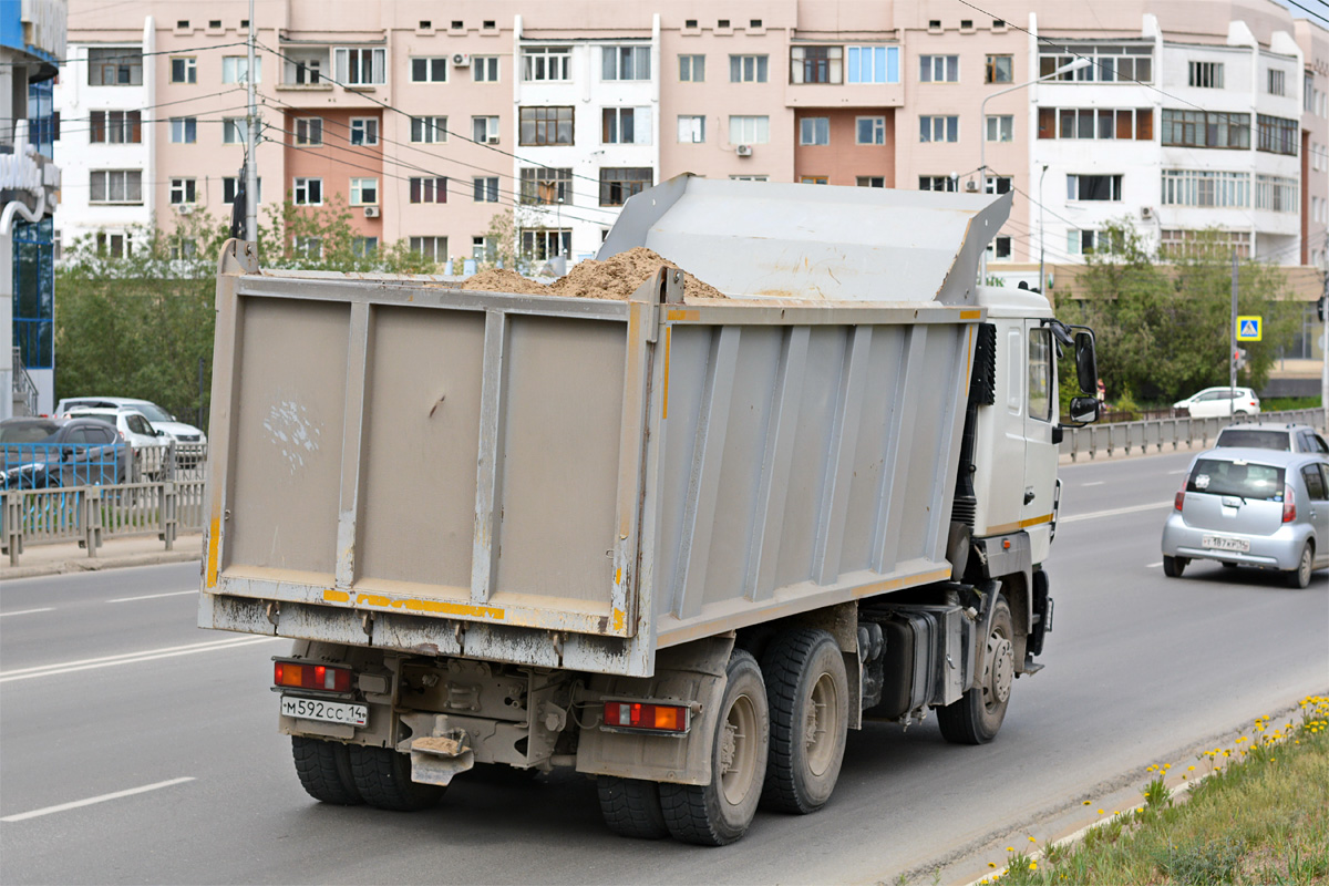 Саха (Якутия), № М 592 СС 14 — МАЗ-6501 (общая модель)