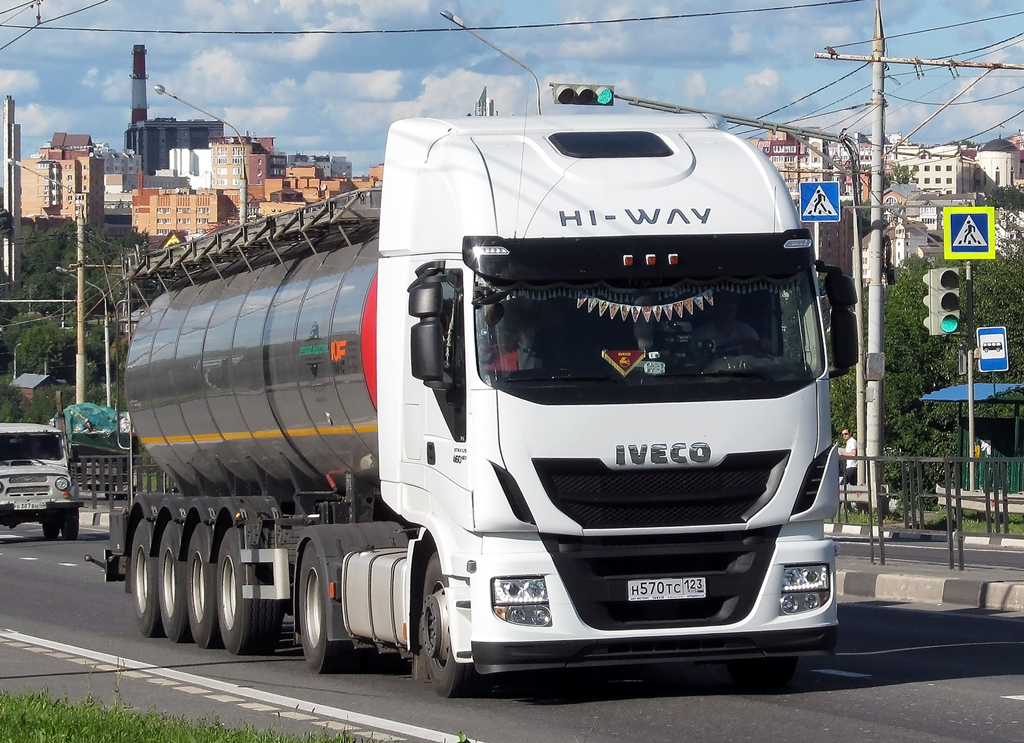 Краснодарский край, № Н 570 ТС 123 — IVECO Stralis ('2012)