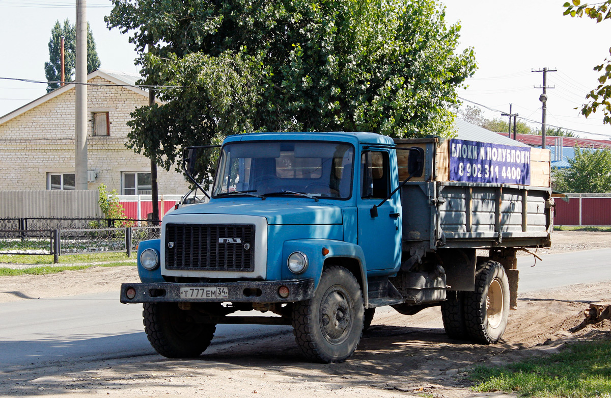 Волгоградская область, № Т 777 ЕМ 34 — ГАЗ-3307