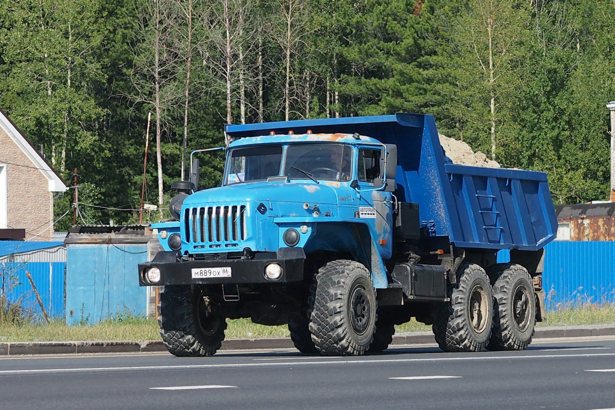 Ханты-Мансийский автоном.округ, № М 889 ОХ 86 — Урал-55571-40