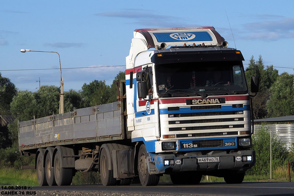 Ярославская область, № М 469 НО 76 — Scania (III) R113M