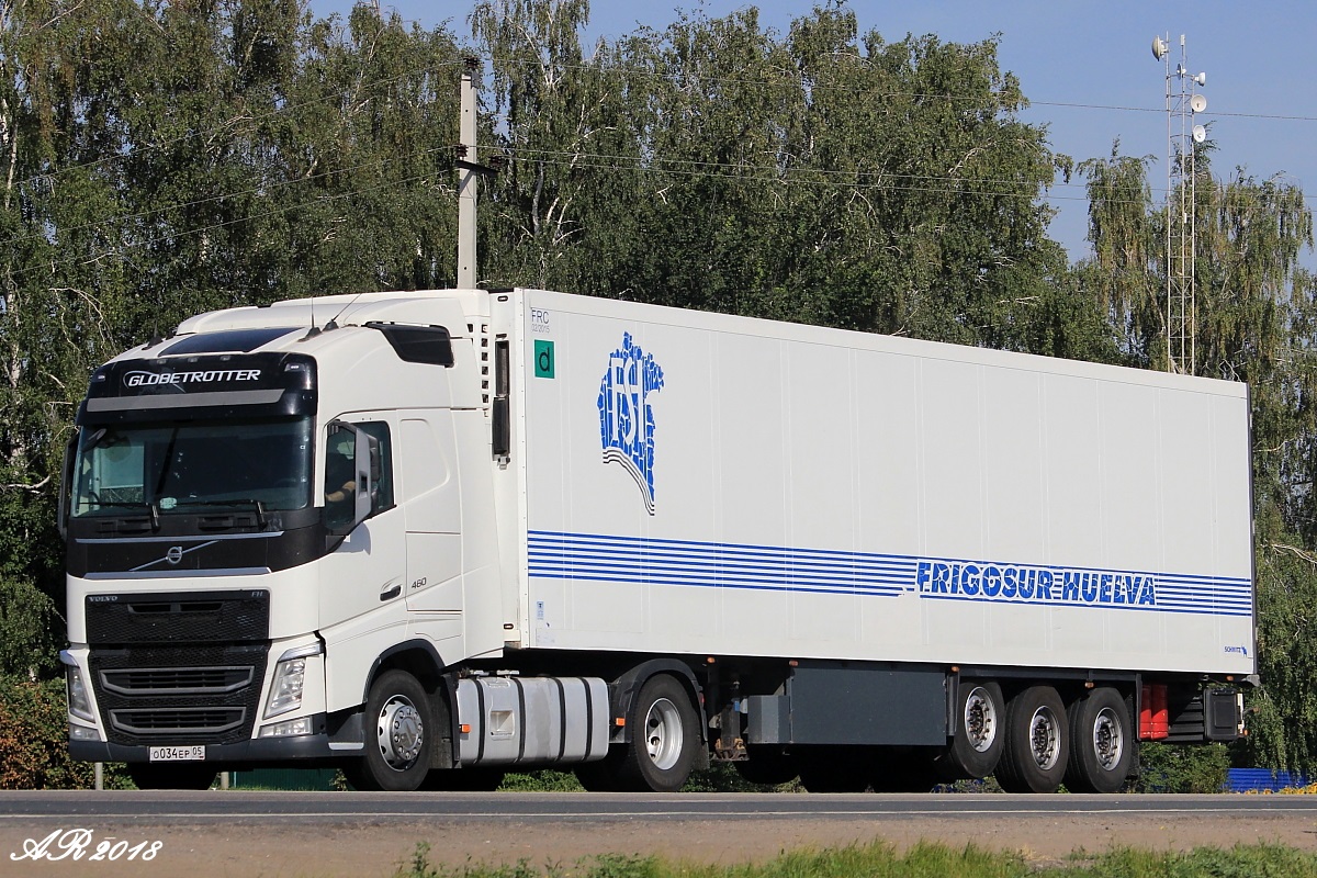 Дагестан, № О 034 ЕР 05 — Volvo ('2012) FH.460