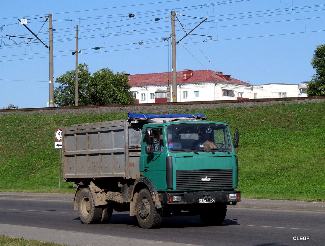 Витебская область, № АВ 6354-2 — МАЗ-5551 (общая модель)