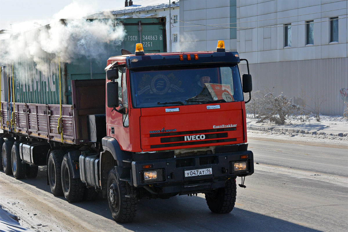 Саха (Якутия), № У 047 АТ 14 — IVECO EuroTrakker