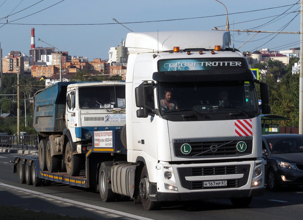 Смоленская область, № Н 167 МР 67 — Volvo ('2008) FH.420