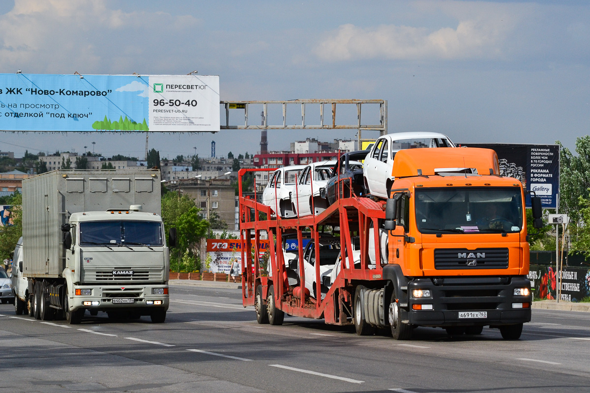 Самарская область, № А 691 ЕХ 763 — MAN TGA 18.350