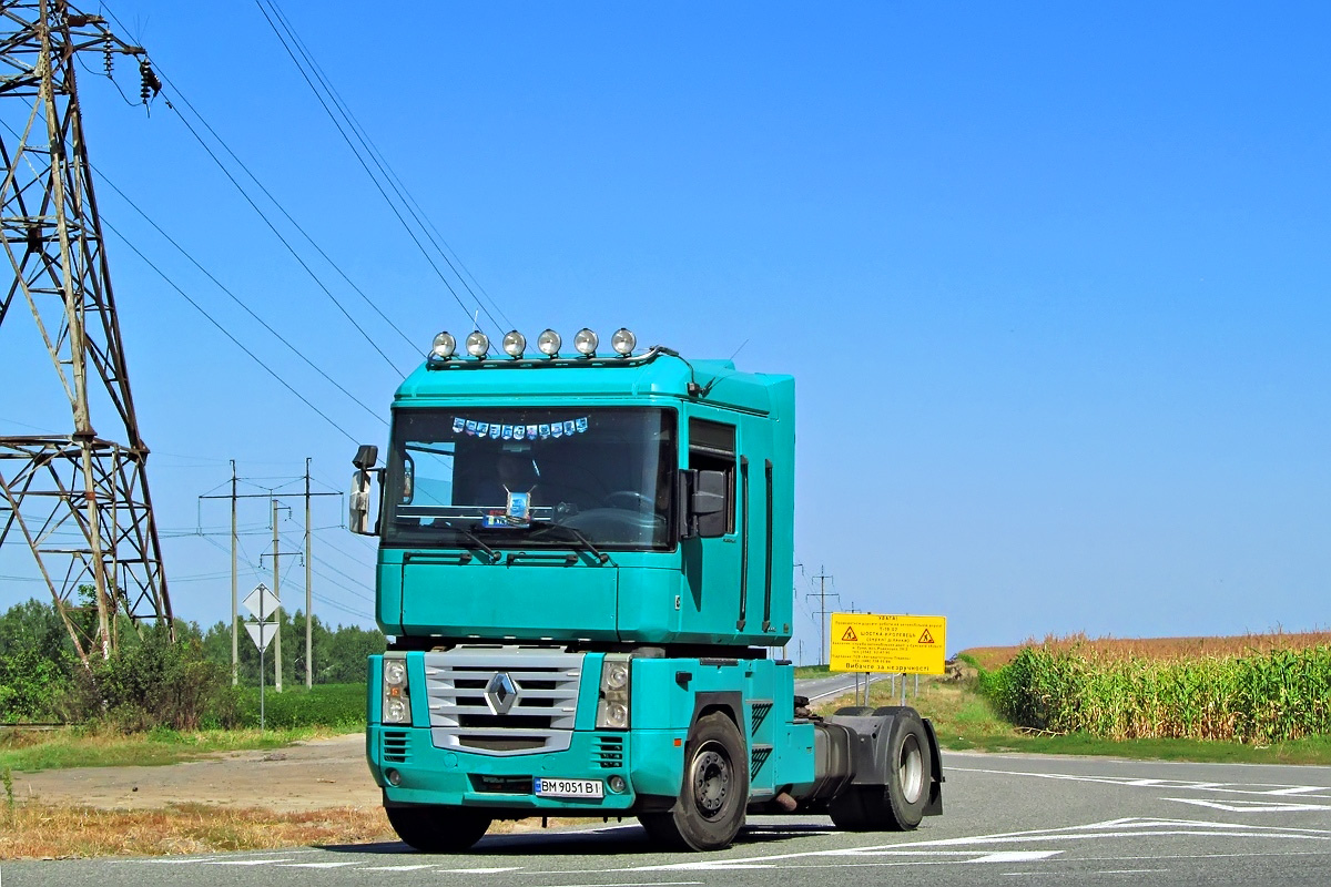 Сумская область, № ВМ 9051 ВІ — Renault Magnum E-Tech ('2001)