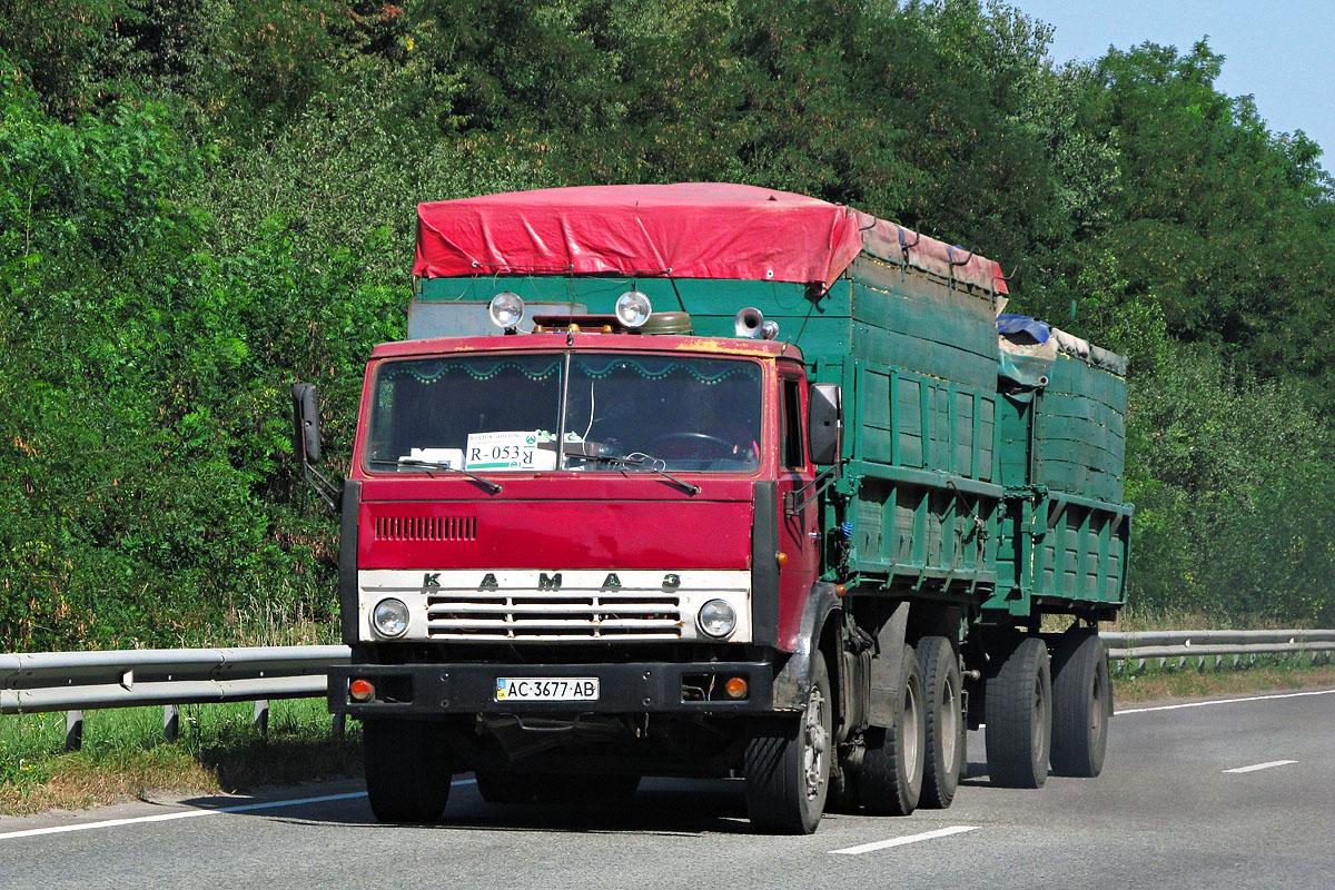 Волынская область, № АС 3677 АВ — КамАЗ-5320