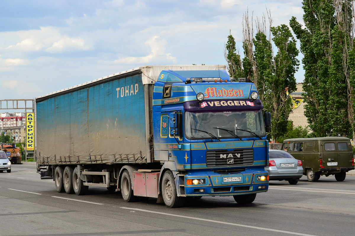 Воронежская область, № М 373 УН 36 — MAN F2000 19.463