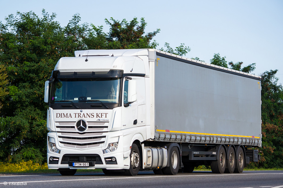 Венгрия, № PTM-961 — Mercedes-Benz Actros ('2011) 1845