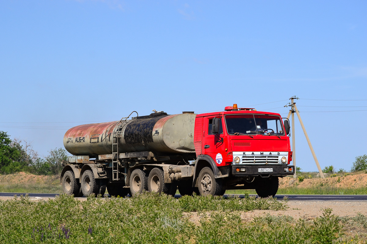 Волгоградская область, № Х 807 НС 34 — КамАЗ-5410