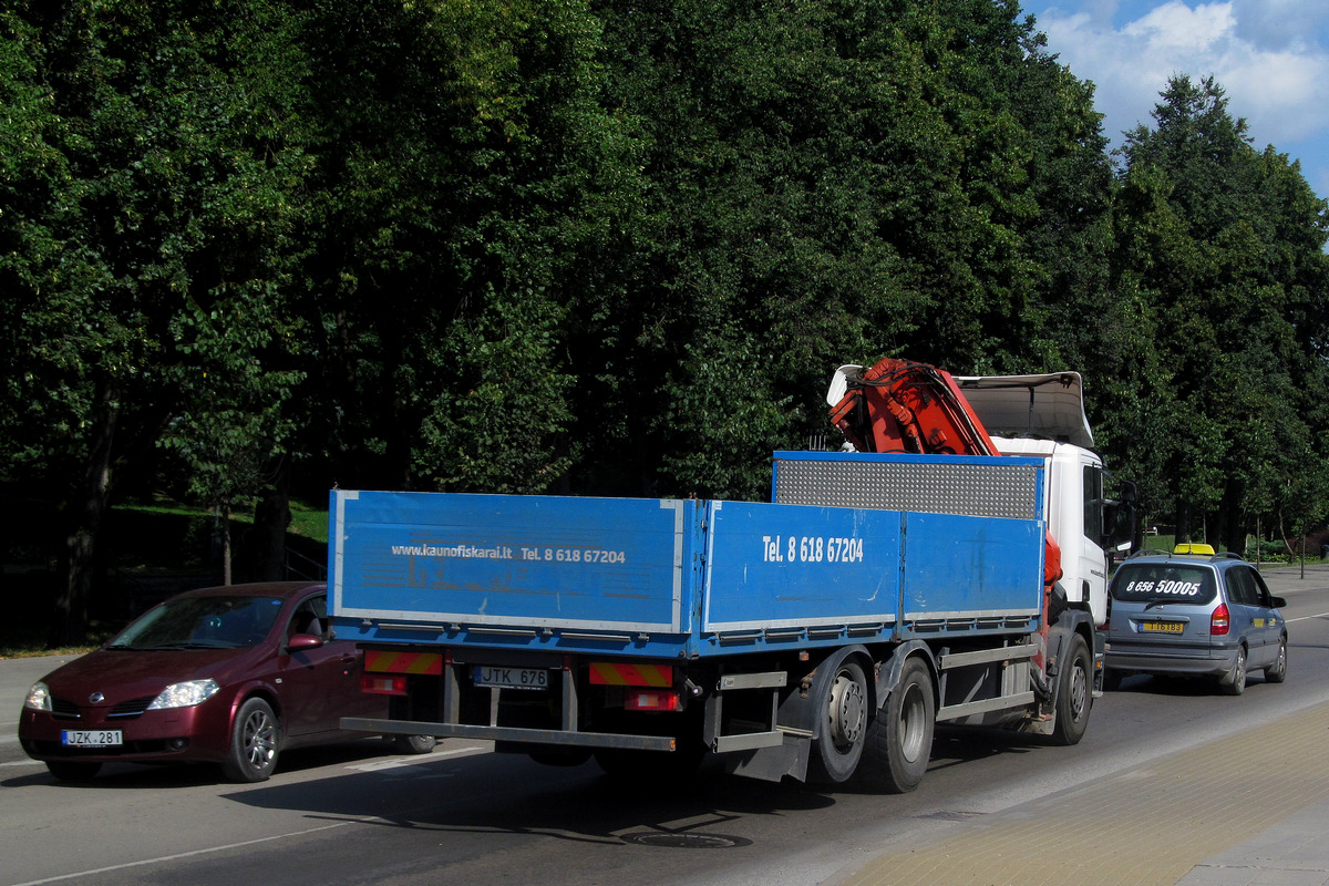 Литва, № JTK 676 — Scania ('1996) P94G