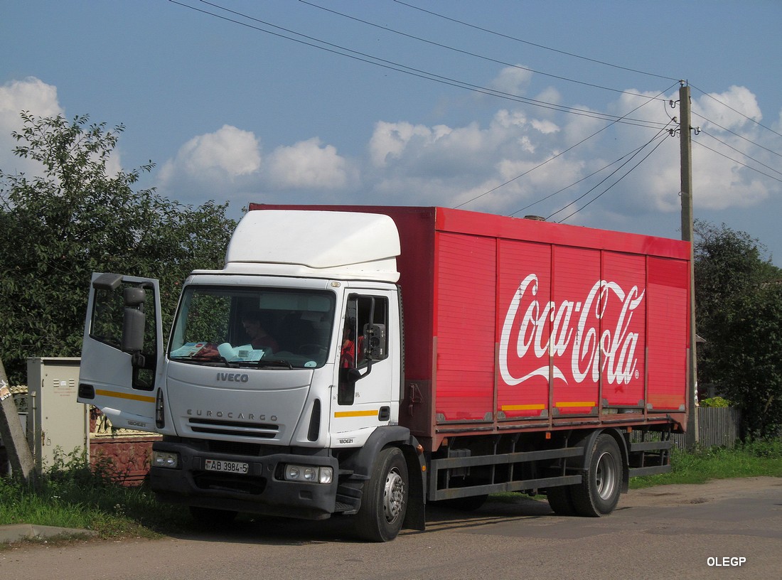 Минская область, № АВ 3984-5 — IVECO EuroCargo ('2002)