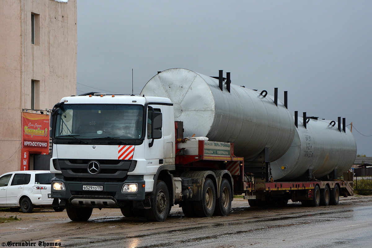 Санкт-Петербург, № В 529 ТО 178 — Mercedes-Benz Actros '09 3346 [Z9M]