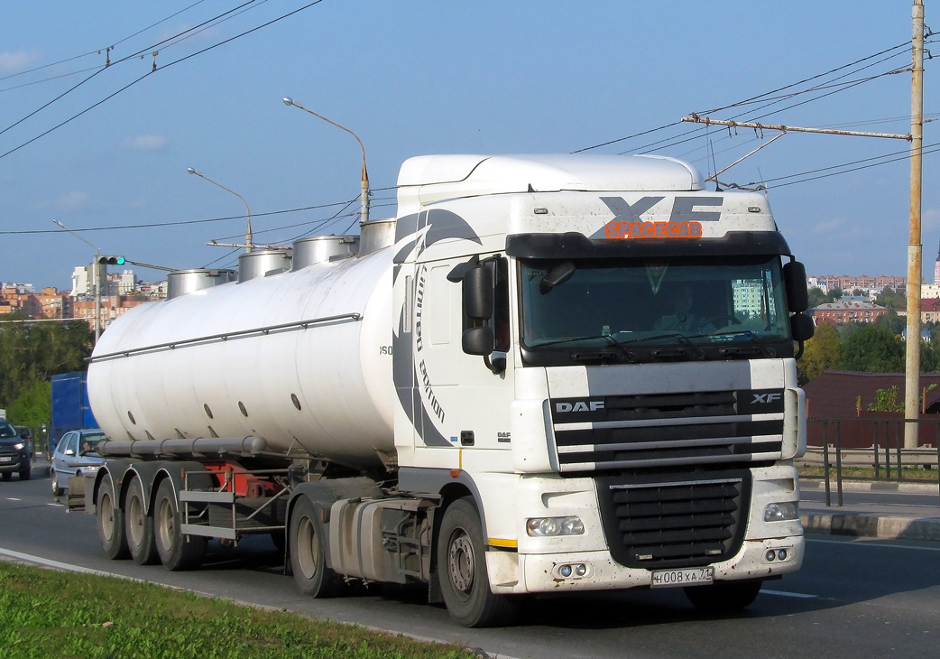 Тульская область, № Н 008 ХА 71 — DAF XF105 FT