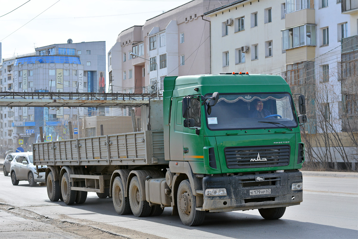 Саха (Якутия), № К 179 НР 67 — МАЗ-6430B9