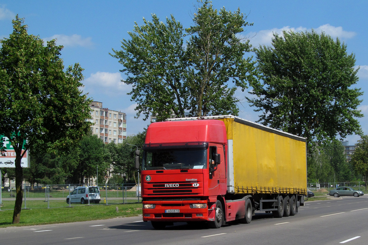 Литва, № ADO 618 — IVECO EuroStar