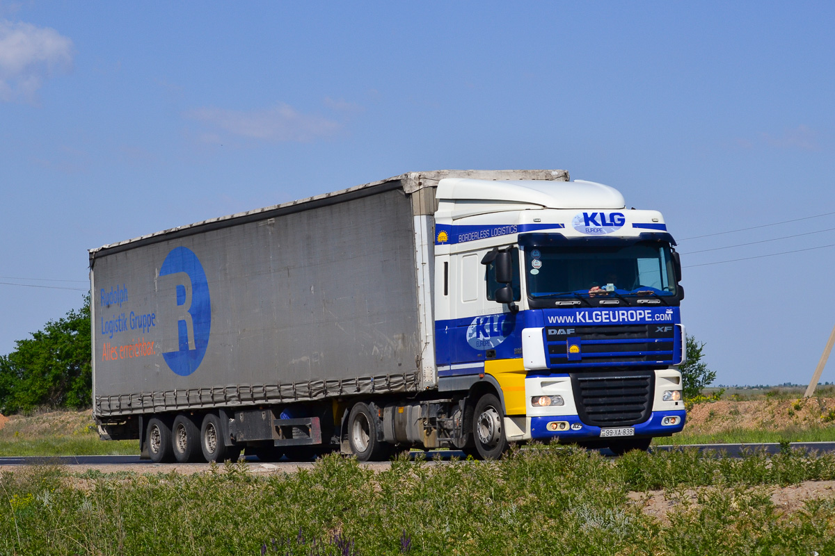 Азербайджан, № 99-XA-838 — DAF XF105 FT